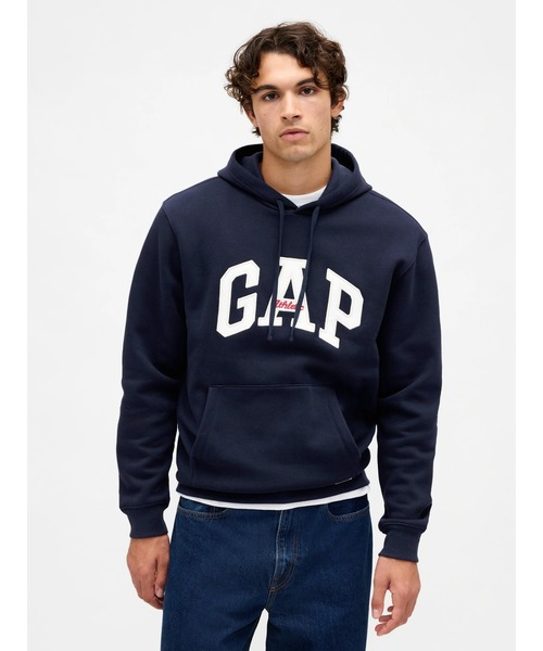 GAP リラックスフィット ロゴパーカー GAP（ギャップ）の「リラックスフィット GAPロゴパーカー（パーカー