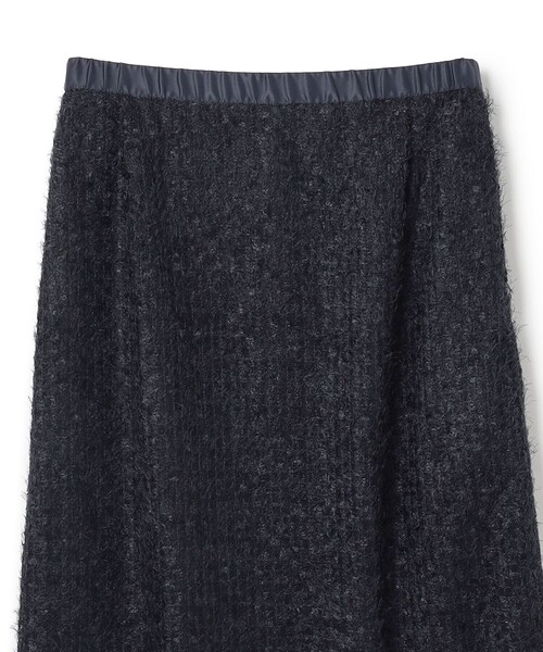 UNFILO（アンフィーロ）の「エアリーヤーン Iラインスカート（スカート・レディース・ネイビー系/アイボリー系・SMALL/LARGE/MEDIUM/X-SMALL）」の6枚目の写真