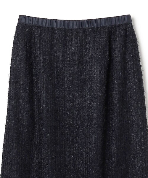 UNFILO（アンフィーロ）の「エアリーヤーン Iラインスカート（スカート・レディース・ネイビー系/アイボリー系・SMALL/LARGE/MEDIUM/X-SMALL）」の7枚目の写真