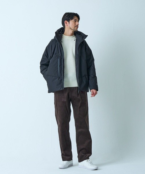 TETE HOMME（テットオム）の「【WEB限定】ブリスター編みウォッシャブルモックネックニット（ニット/セーター・メンズ・ブラック/アイボリー/ネイビー/ライトグレー/ブラウン・MEDIUM/LARGE/X-LARGE）」の14枚目の写真