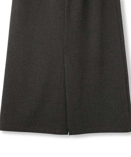 ketty（ケティ）の「ウールライクストレッチIラインスカート≪手洗い可能≫（スカート・レディース・ダークネイビー/ダークグレー・M）」の8枚目の写真