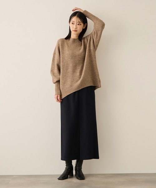 ketty（ケティ）の「ウールライクストレッチIラインスカート≪手洗い可能≫（スカート・レディース・ダークネイビー/ダークグレー・M）」の20枚目の写真