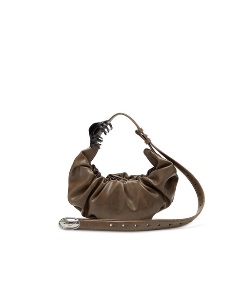 DIESEL（ディーゼル）の「ウィメンズ ホーボーバッグ S GRAB-D HOBO S（ショルダーバッグ・レディース・ブラウン系その他・UNI）」の9枚目の写真