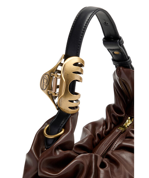 DIESEL（ディーゼル）の「ウィメンズ ホーボーバッグ S GRAB-D HOBO S（ショルダーバッグ・レディース・ブラウン系その他・UNI）」の5枚目の写真