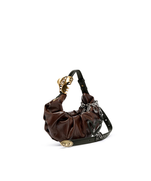 DIESEL（ディーゼル）の「ウィメンズ ホーボーバッグ S GRAB-D HOBO S（ショルダーバッグ・レディース・ブラウン系その他・UNI）」の6枚目の写真