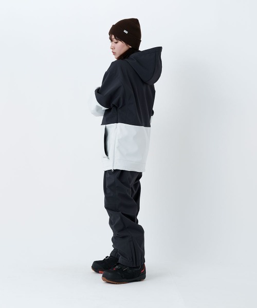 Ocean Pacific（オーシャンパシフィック）の「【OP:オーピー】ユニセックスボンディングスノージャケット　プルオーバータイプ　スキー　スノボー（その他アウター・メンズ・ブラック/チョコ/ワイン/ベージュ・SMALL/MEDIUM/LARGE/X-LARGE）」の10枚目の写真