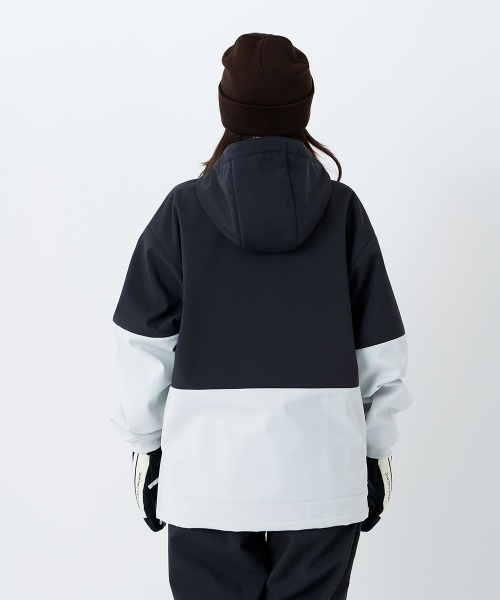 Ocean Pacific（オーシャンパシフィック）の「【OP:オーピー】ユニセックスボンディングスノージャケット　プルオーバータイプ　スキー　スノボー（その他アウター・メンズ・ブラック/チョコ/ワイン/ベージュ・SMALL/MEDIUM/LARGE/X-LARGE）」の14枚目の写真