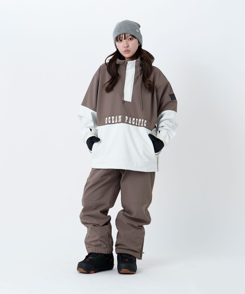 Ocean Pacific（オーシャンパシフィック）の「【OP:オーピー】ユニセックスボンディングスノージャケット　プルオーバータイプ　スキー　スノボー（その他アウター・メンズ・ブラック/チョコ/ワイン/ベージュ・SMALL/MEDIUM/LARGE/X-LARGE）」の17枚目の写真