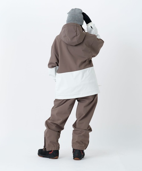 Ocean Pacific（オーシャンパシフィック）の「【OP:オーピー】ユニセックスボンディングスノージャケット　プルオーバータイプ　スキー　スノボー（その他アウター・メンズ・ブラック/チョコ/ワイン/ベージュ・SMALL/MEDIUM/LARGE/X-LARGE）」の18枚目の写真