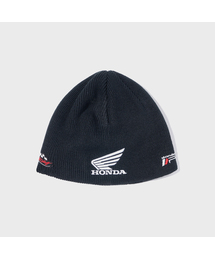PHYPS MOTORCYCLE（フィップスモーターサイクル）の「Multi Graphic Patch Beanie_Black（ニットキャップ/ビーニー）」