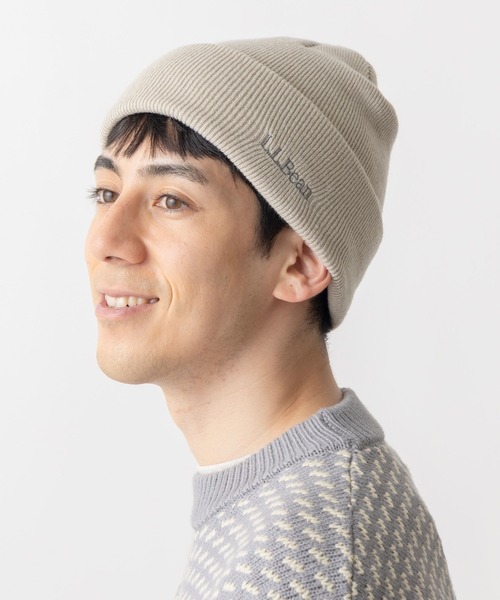 L.L.Bean（エルエルビーン）の「アクリル・ニット・ウォッチ・キャップ（ニットキャップ/ビーニー・メンズ・ブラック/グレー/グリーン/パープル・LARGE）」の14枚目の写真