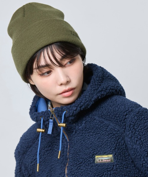 L.L.Bean（エルエルビーン）の「アクリル・ニット・ウォッチ・キャップ（ニットキャップ/ビーニー・メンズ・ブラック/グレー/グリーン/パープル・LARGE）」の6枚目の写真