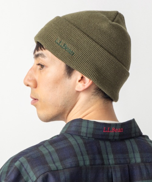 L.L.Bean（エルエルビーン）の「アクリル・ニット・ウォッチ・キャップ（ニットキャップ/ビーニー・メンズ・ブラック/グレー/グリーン/パープル・LARGE）」の10枚目の写真