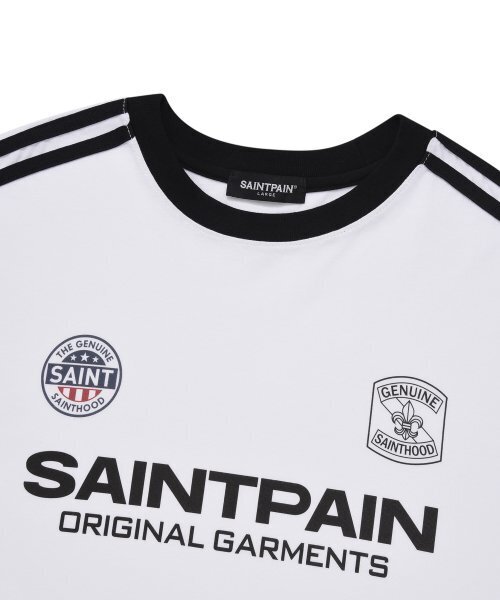 SAINTPAIN(セイントペイン)の「SPセイントクラブ ロングスリーブ-ホワイト(Tシャツ/カットソー・レディース・その他・LARGE/MEDIUM/SMALL/X-LARGE)」の3枚目の写真