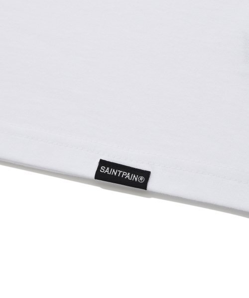 SAINTPAIN(セイントペイン)の「SPセイントクラブ ロングスリーブ-ホワイト(Tシャツ/カットソー・レディース・その他・LARGE/MEDIUM/SMALL/X-LARGE)」の6枚目の写真
