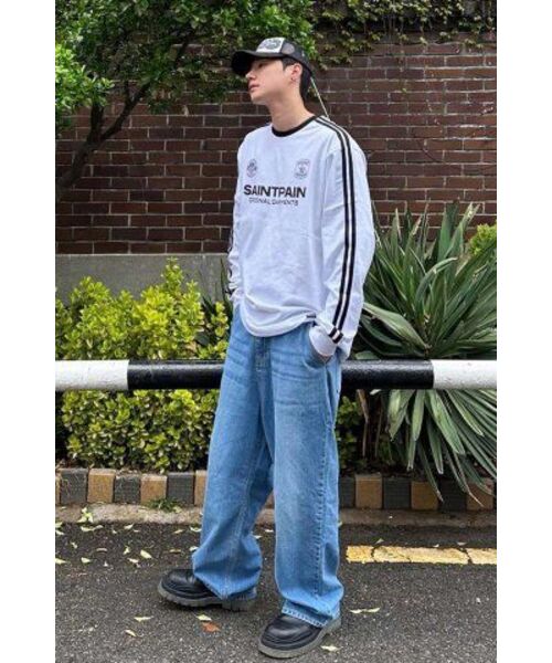 SAINTPAIN(セイントペイン)の「SPセイントクラブ ロングスリーブ-ホワイト(Tシャツ/カットソー・レディース・その他・LARGE/MEDIUM/SMALL/X-LARGE)」の10枚目の写真