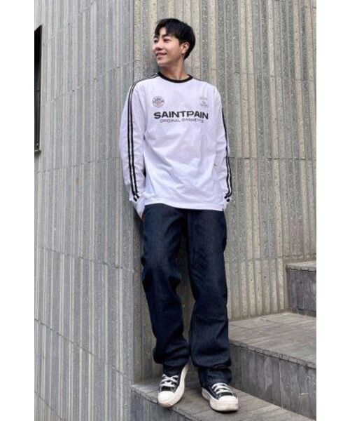 SAINTPAIN(セイントペイン)の「SPセイントクラブ ロングスリーブ-ホワイト(Tシャツ/カットソー・レディース・その他・LARGE/MEDIUM/SMALL/X-LARGE)」の11枚目の写真