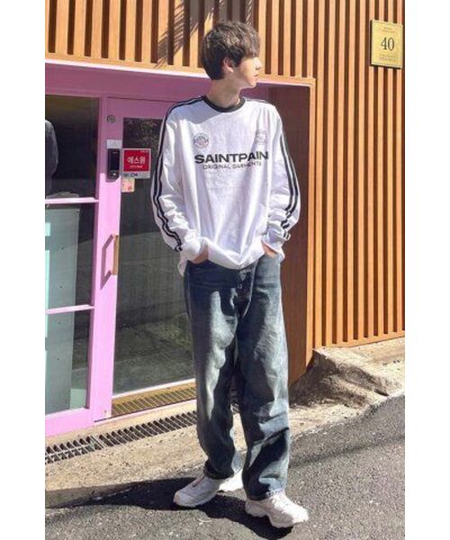 SAINTPAIN(セイントペイン)の「SPセイントクラブ ロングスリーブ-ホワイト(Tシャツ/カットソー・レディース・その他・LARGE/MEDIUM/SMALL/X-LARGE)」の13枚目の写真