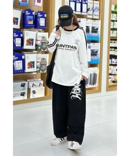 SAINTPAIN(セイントペイン)の「SPセイントクラブ ロングスリーブ-ホワイト(Tシャツ/カットソー・レディース・その他・LARGE/MEDIUM/SMALL/X-LARGE)」の16枚目の写真