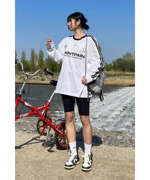 SAINTPAIN(セイントペイン)の「SPセイントクラブ ロングスリーブ-ホワイト(Tシャツ/カットソー・レディース・その他・LARGE/MEDIUM/SMALL/X-LARGE)」の20枚目の写真