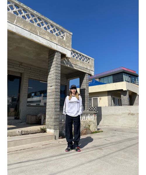 SAINTPAIN(セイントペイン)の「SPセイントクラブ ロングスリーブ-ホワイト(Tシャツ/カットソー・レディース・その他・LARGE/MEDIUM/SMALL/X-LARGE)」の21枚目の写真