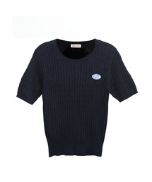 Half sleeve cable knit - Mint