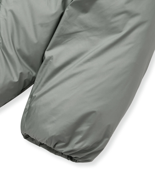 BROWNBREATH（ブラウンブレス）の「TAG LIGHT PADDING HOOD JACKET - LIGHT GREY（ダウンジャケット/コート・レディース・その他・SMALL/MEDIUM/LARGE/X-LARGE）」の5枚目の写真