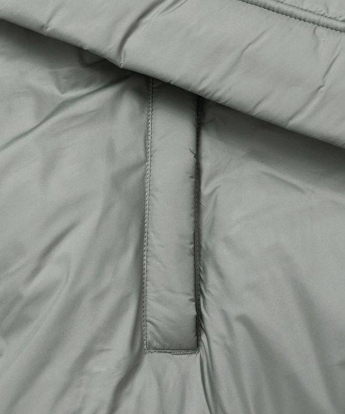BROWNBREATH（ブラウンブレス）の「TAG LIGHT PADDING HOOD JACKET - LIGHT GREY（ダウンジャケット/コート・レディース・その他・SMALL/MEDIUM/LARGE/X-LARGE）」の6枚目の写真