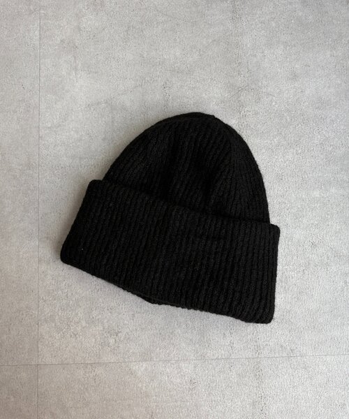 DouDou（ドゥドゥ）の「メランジリブニットワッチ（ハット・レディース・グレー/ブラック/ブラウン・FREE）」の6枚目の写真