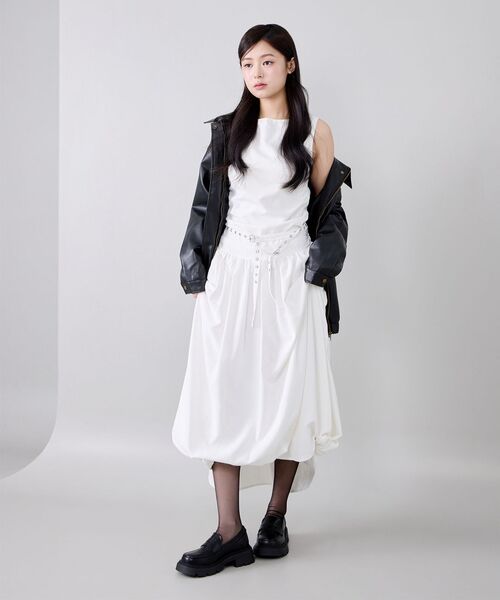CESTI(セスティ)の「ハイトップデイリーペニーローファー (ブラック)(ローファー・レディース・ブラック・22.5cm/23cm/23.5cm/24cm/24.5cm/25cm)」の18枚目の写真