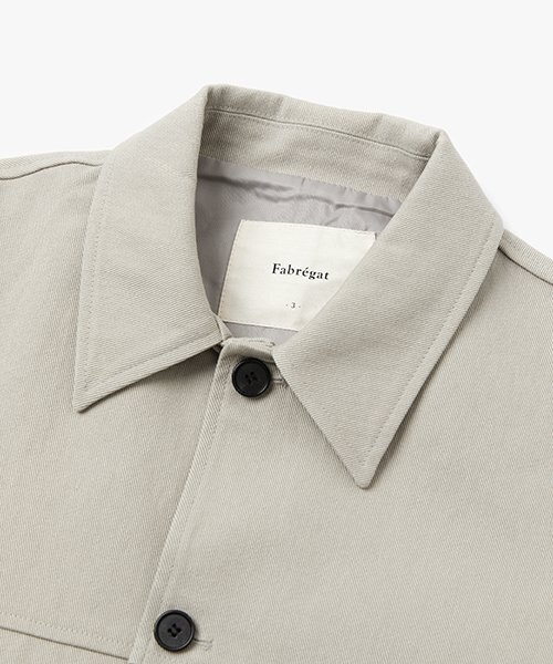 FABREGAT(ファブレガ)の「バレナポケットチノジャケット(ウォームグレー)(その他アウター・メンズ・その他・2/3)」の3枚目の写真