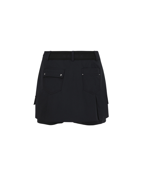 ANEW GOLF（アニューゴルフ）の「WOMEN SM INCISION HALF PANTS_BK（その他パンツ・レディース・その他・XX-SMALL/X-SMALL/SMALL/MEDIUM/LARGE）」の2枚目の写真