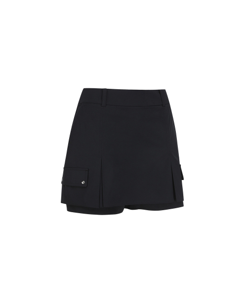 ANEW GOLF（アニューゴルフ）の「WOMEN SM INCISION HALF PANTS_BK（その他パンツ・レディース・その他・XX-SMALL/X-SMALL/SMALL/MEDIUM/LARGE）」の4枚目の写真