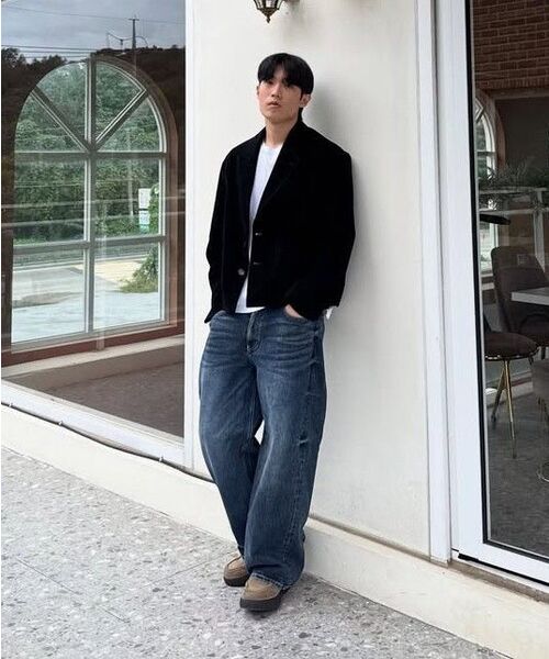 ENDOOR(エンドア)の「Suede crop jacket (black)(その他アウター・メンズ・その他・1/2)」の7枚目の写真