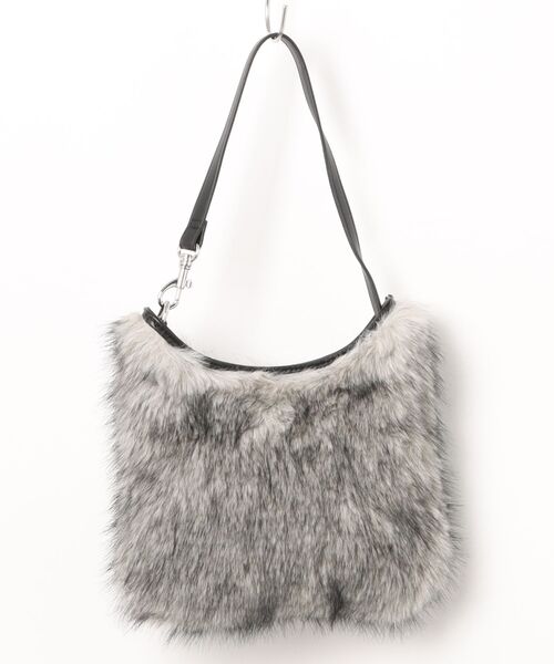 archives（アルシーヴ）の「ファーワンショルダーバッグ（ショルダーバッグ・レディース・モカ/アイボリー・FREE）」の16枚目の写真