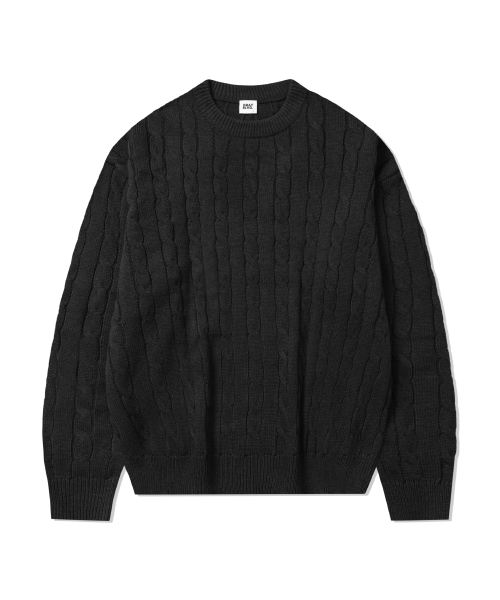 GRAYBLVD（グレイブラバット）の「アンナニットラウンドT GKCNT83 (ブラック)（ニット/セーター・レディース・ブラック・MEDIUM/LARGE）」の2枚目の写真