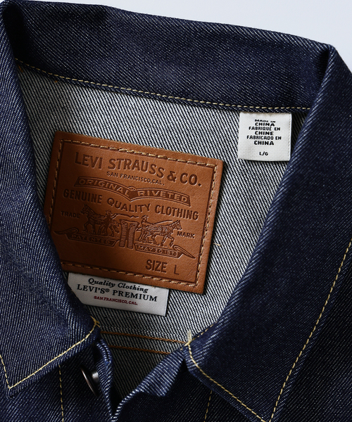 Levi's(リーバイス)の「Levi’s(R) / リーバイス(R) 別注 TYPE3 リジッド トラッカージャケット(デニムジャケット・メンズ・ネイビー・LARGE/MEDIUM/SMALL/XXX-LARGE/XX-LARGE/X-LARGE)」の3枚目の写真