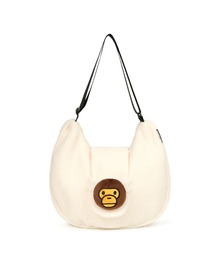 A BATHING APE(�A�x�C�V���O�G�C�v)��BABY MILO FAUX FUR LARGE TOTE BAG(�g�[�g�o�b�O)