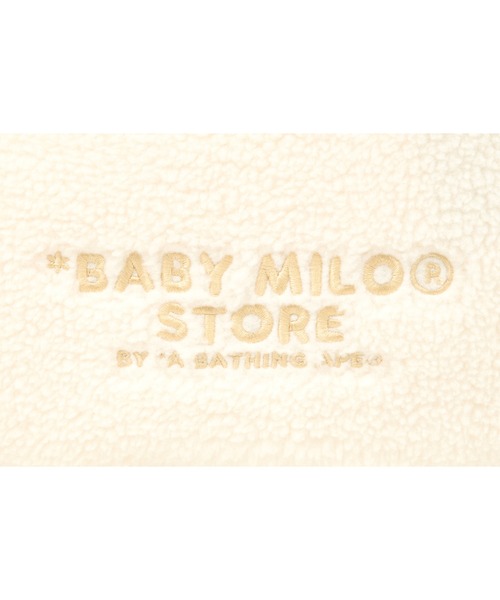 A BATHING APE（アベイシングエイプ）の「BABY MILO FAUX FUR LARGE TOTE BAG（トートバッグ・メンズ・アイボリー・FREE）」の5枚目の写真