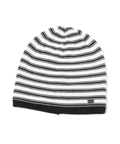 3.3 Field Trip （3.3フィールドトリップ）の「3.3 Field Trip／ボーダーニットビーニー（ニットキャップ/ビーニー・レディース・ライトブルー/アイボリー・FREE）」の20枚目の写真