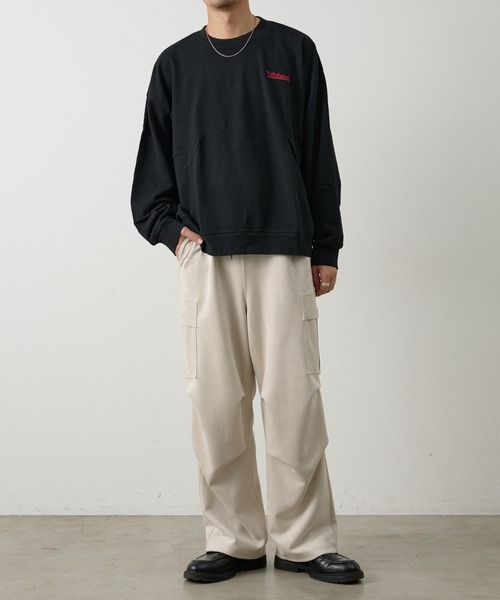 COLONY 2139（コロニートゥーワンスリーナイン）の「シンセティックスエードカーゴパンツ（その他パンツ・メンズ・チャコールグレー/ブラック/アイボリー・LARGE/MEDIUM）」の8枚目の写真