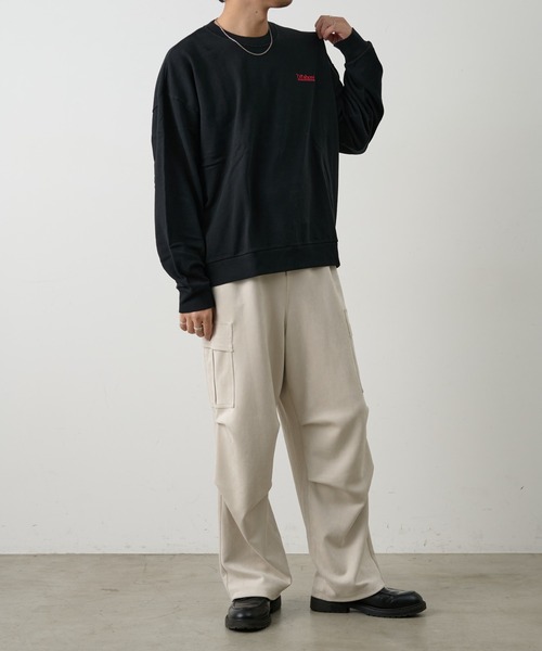 COLONY 2139（コロニートゥーワンスリーナイン）の「シンセティックスエードカーゴパンツ（その他パンツ・メンズ・チャコールグレー/ブラック/アイボリー・LARGE/MEDIUM）」の11枚目の写真