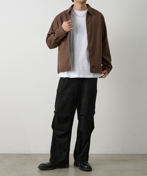 COLONY 2139（コロニートゥーワンスリーナイン）の「シンセティックスエードカーゴパンツ（その他パンツ・メンズ・チャコールグレー/ブラック/アイボリー・LARGE/MEDIUM）」の16枚目の写真