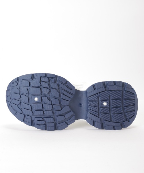 Lace Ladies(レースレディース)の「厚底 メッシュ 配色 レースアップ スニーカー(スニーカー・レディース・グレー/ネイビー・23cm/23.5cm/24cm/25cm/24.5cm)」の17枚目の写真