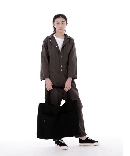 SAINTCREW(セントクルー)の「シティボーイ メガビッグショルダーバッグ CBM-110 ブラック(エコバッグ/サブバッグ・メンズ・その他・フリー)」の9枚目の写真