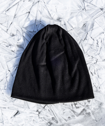 UNSTOPPABLE（アンストッパブル）の「Pure cotton beanie black（ニットキャップ/ビーニー）」
