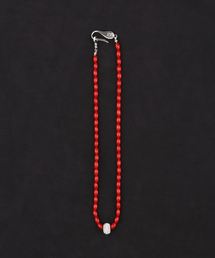 LOWOOL（ロウル）の「Red sparkle necklace（ネックレス）」