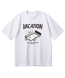 BEMIGHTY（ビーマイティー）の「サマー バケーション オーバーサイズ 半袖Tシャツ [ホワイト]（Tシャツ/カットソー）」