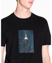 【A|X アルマーニ エクスチェンジ】AXロゴ プリント 半袖クルーネックTシャツ/REGULAR（EC限定カラー含）