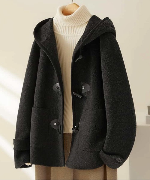 ダッフルショートコート（ダッフルコート）｜AMAJI（アマジ）の 